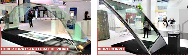 Cobertura Estrutural e Vidro Curvo