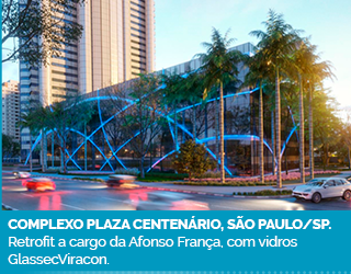 Centenarinho, São Paulo/SP. Retrofit a cargo da Afonso França, com vidros GlassecViracon.