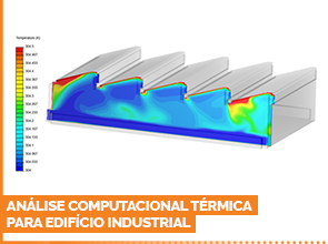 Análise computacional térmica para edifício industrial
