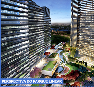 Perspectiva do parque linear